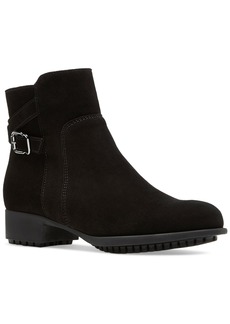 La Canadienne Heritage Women's Henry Buckled Booties, Created for Macy's - Black Suede