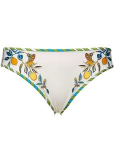 La Doublej floral-print bikini bottom