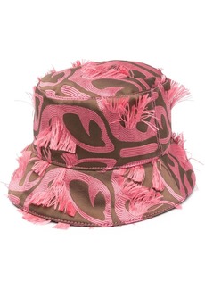 La Doublej Grove jacquard bucket hat