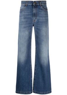 La Doublej high-waisted flared jeans