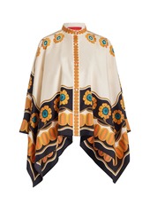 La DoubleJ - Foulard Silk Shirt - Orange - L - Moda Operandi