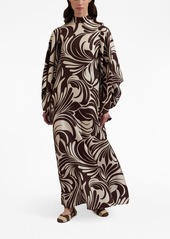 La Doublej Magnifico abstract-print dress