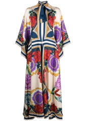 La Doublej Magnifico floral-print maxi dress