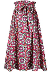La Doublej Sardegna kaleidoscopic-print skirt
