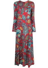La Doublej Swing floral-print maxi dress