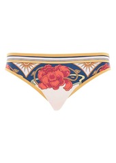 La Doublej tropical-print bikini bottoms