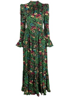 La Doublej Visconti floral-print dress