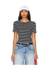 LA Made Classic Stripes Crew Neck Tee