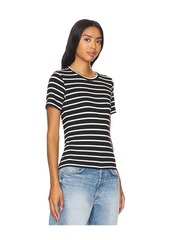 LA Made Classic Stripes Crew Neck Tee