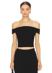 LA Made Don't Think Twice Off Shoulder Top