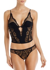 La Perla Mixed Lace Bustier