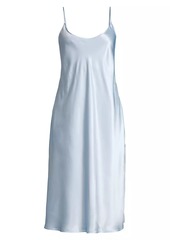 La Perla Midi Silk-Blend Night Gown