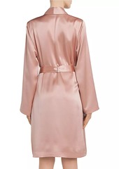 La Perla Silk Satin Short Robe