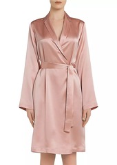 La Perla Silk Satin Short Robe