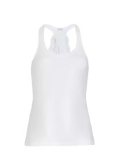 La Perla Souple' Inset Lace Racerback Tank