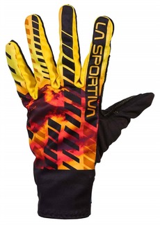 La Sportiva Men's Skimo Race Gloves In Black,yellow