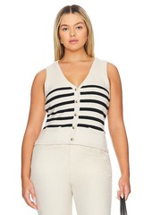 L'Academie by Marianna Calanth Striped Vest
