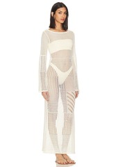 L'Academie Evea Maxi Knit Dress