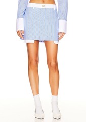L'Academie Fresh Stripe Mini Skirt