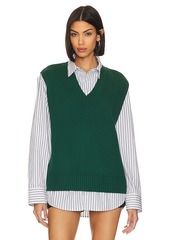 L'Academie Oversized Sweater Vest