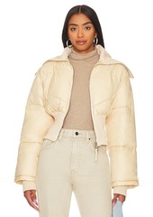 L'Academie Rylee Cropped Puffer