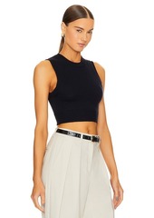 L'Academie x Marianna Collegiate Cropped Knit Tank