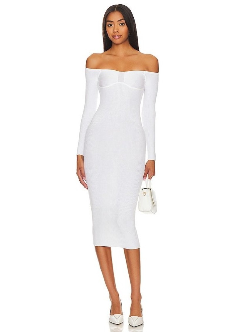 L'Academie x Marianna Tucci Knit Bustier Dress