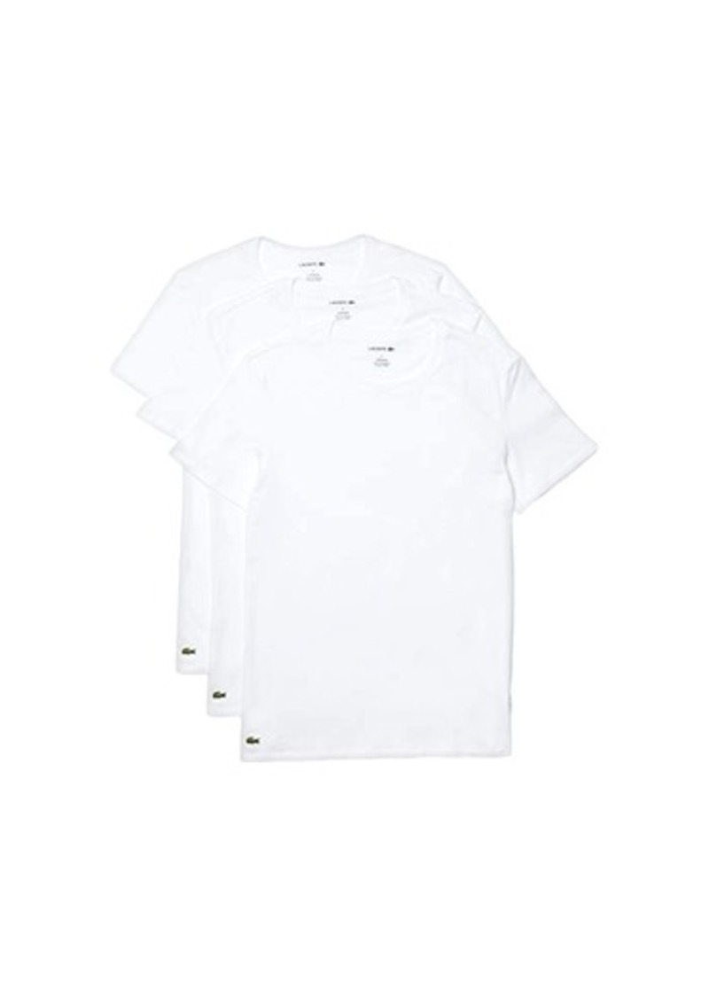 Lacoste 3-Pack Crew Neck Regular Fit Essential T-Shirt