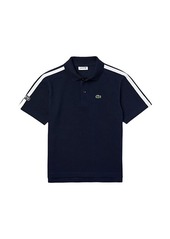 Lacoste Badge and Piping On Sleeve Polo (Infant/Toddler/Little Kids/Big Kids)