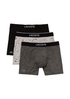  Lacoste mens All-over Print Croc Boxer Brief Underwear