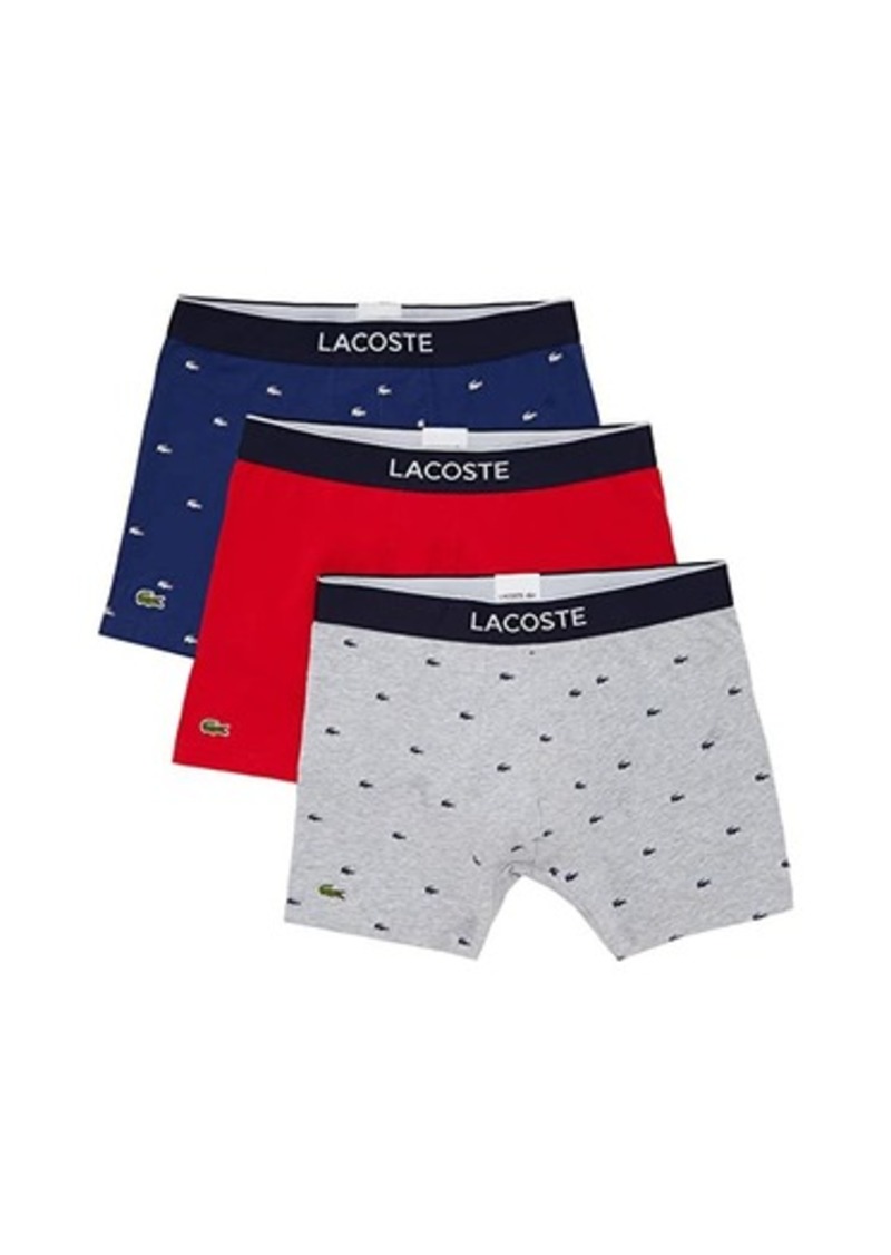 lacoste boxer briefs 3 pack