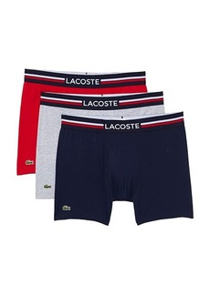 Lacoste Boxer Briefs 3-Pack French Flag Iconic Lifestyle