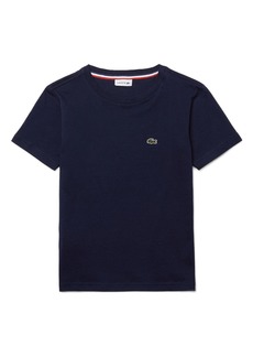 Lacoste Cotton T-Shirt in Navy Blue at Nordstrom