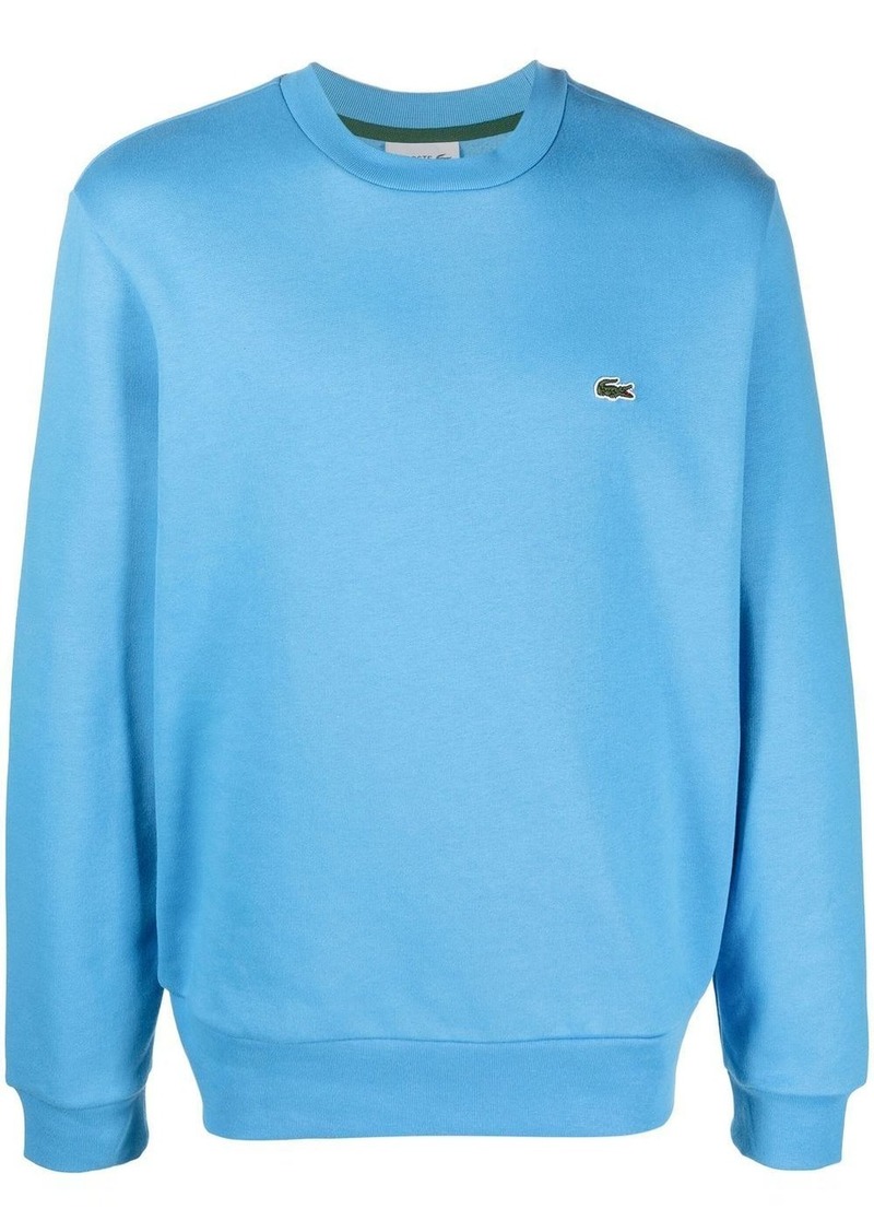 Lacoste chest logo-patch detail sweatshirt