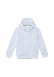 Lacoste Classic Full Zip Fleece Sweatshirt MM (Little Kid/Toddler/Big Kid)