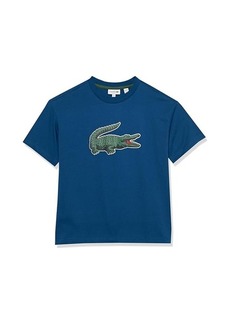 Lacoste Embroidered Croc T-Shirt (Big Kids)