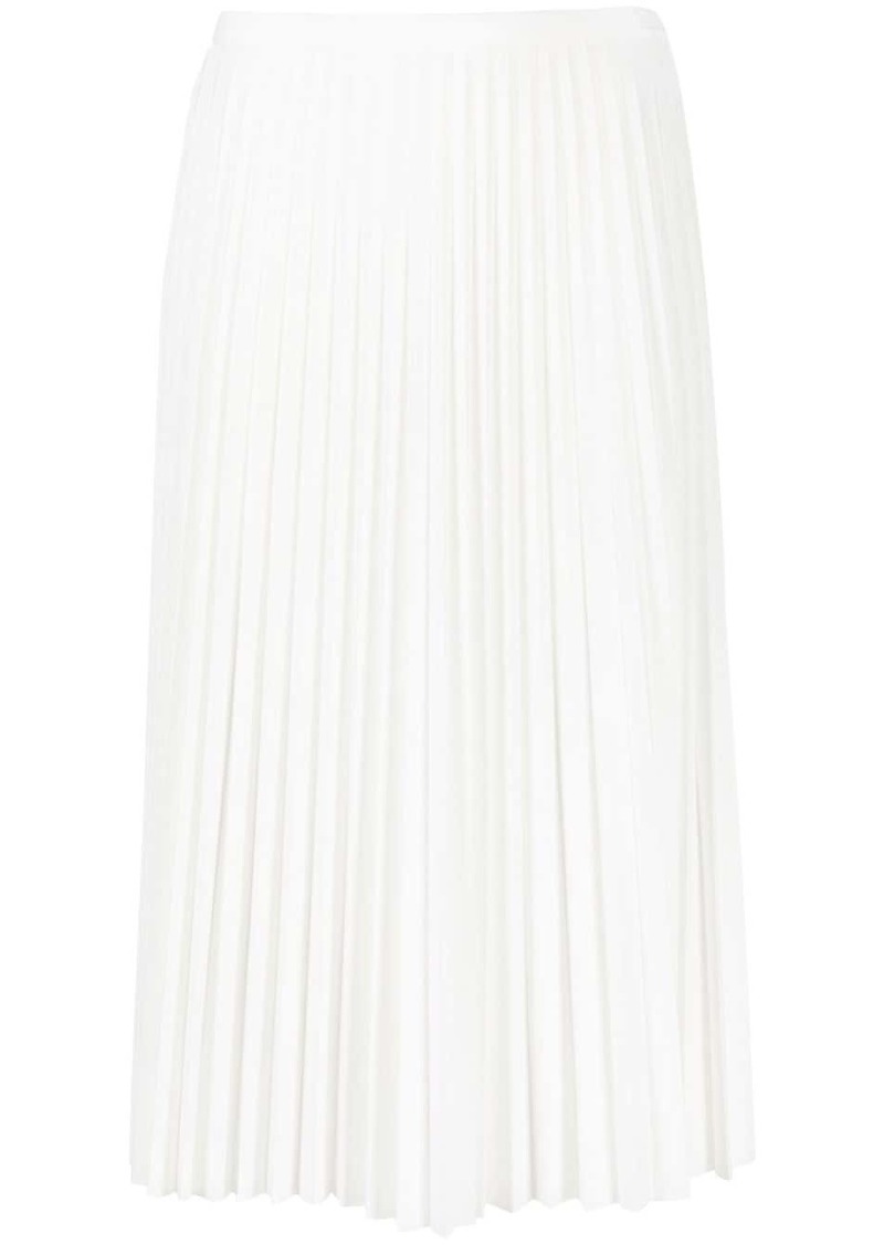 Lacoste fully-pleated midi-skirt