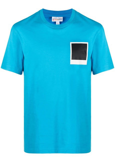 Lacoste graphic-print cotton T-shirt