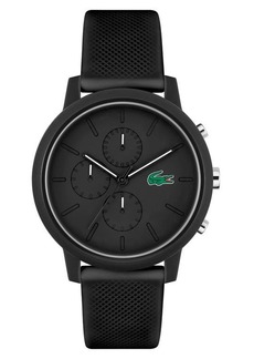 Lacoste 12.12 Chronograph Silicone Strap Watch
