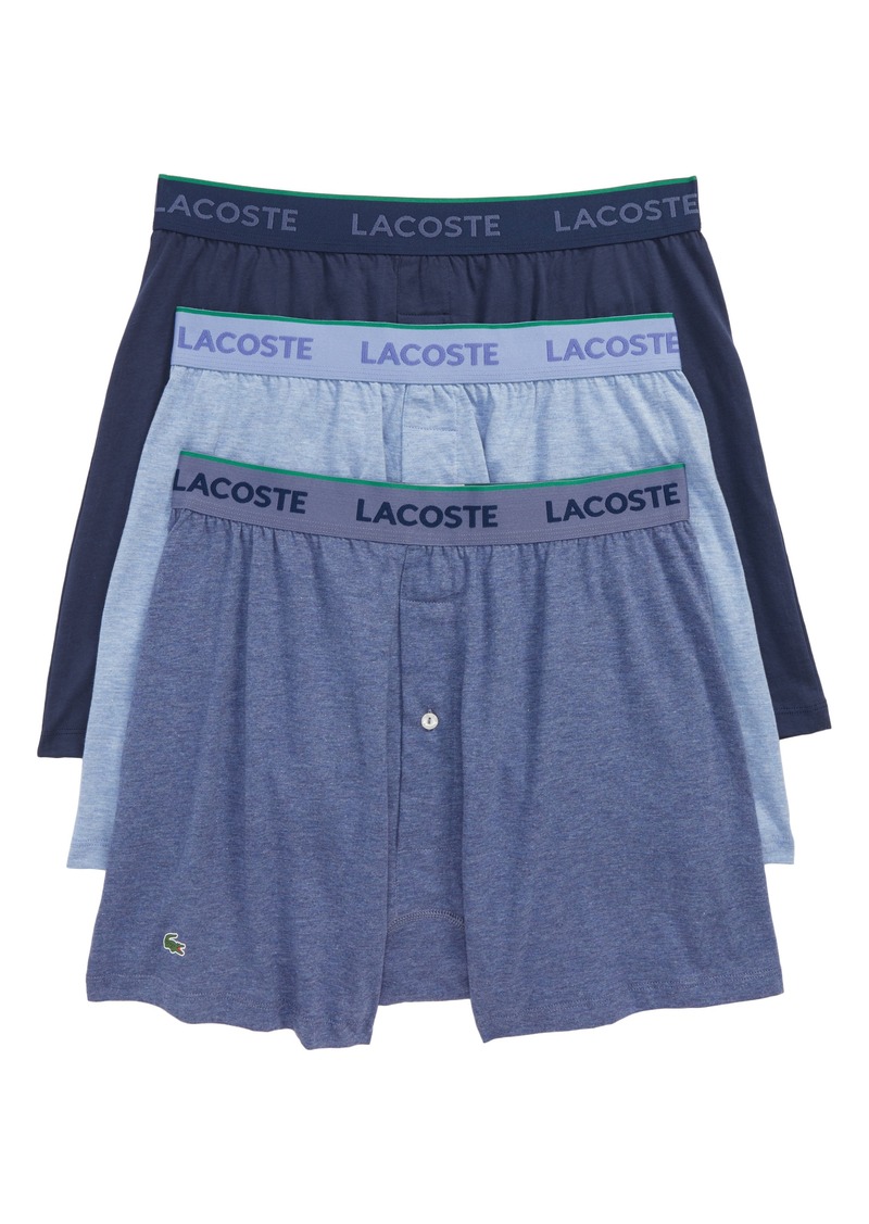 lacoste knit boxers