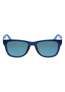 Lacoste 52mm Rectangular Sunglasses in Blue at Nordstrom Rack