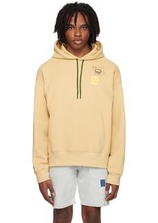 Lacoste Beige Relaxed-Fit Hoodie