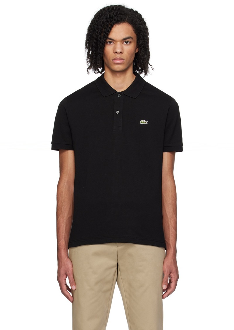 Lacoste Black Slim Fit Polo