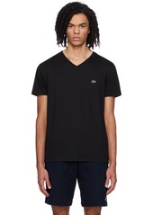 Lacoste Black V-Neck T-Shirt