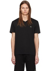 Lacoste Black V-Neck T-Shirt