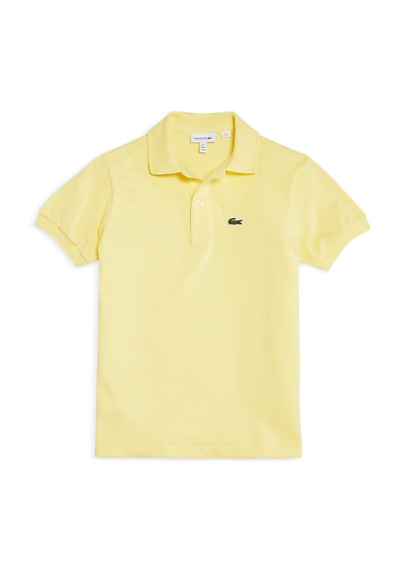 Lacoste Boys' Classic Pique Polo Shirt - Little Kid, Big Kid