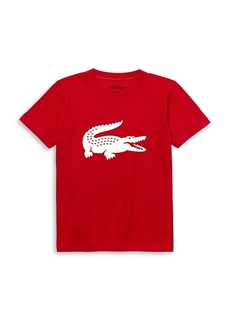 Lacoste Boys' Crocodile Logo Graphic Tee - Little Kid, Big Kid