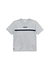 Lacoste Boys' Logo Striped T-Shirt - Little Kid, Big Kid