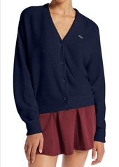 Lacoste Cashmere Blend Cardigan