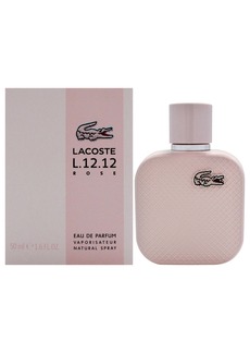 Lacoste Eau De L.12.12 Rose by Lacoste for Women - 1.6 oz EDP Spray